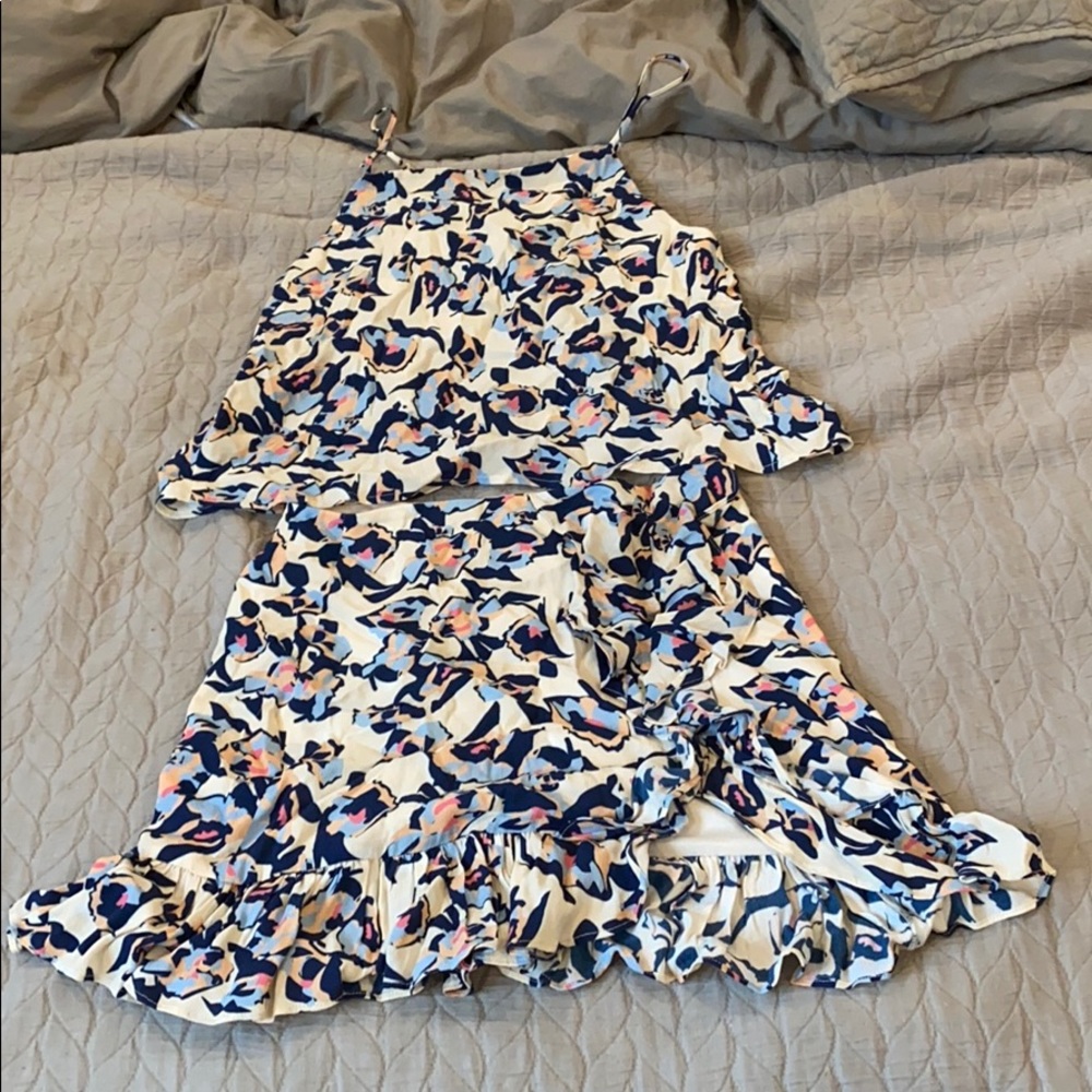 Eleven Paris top and skirt set